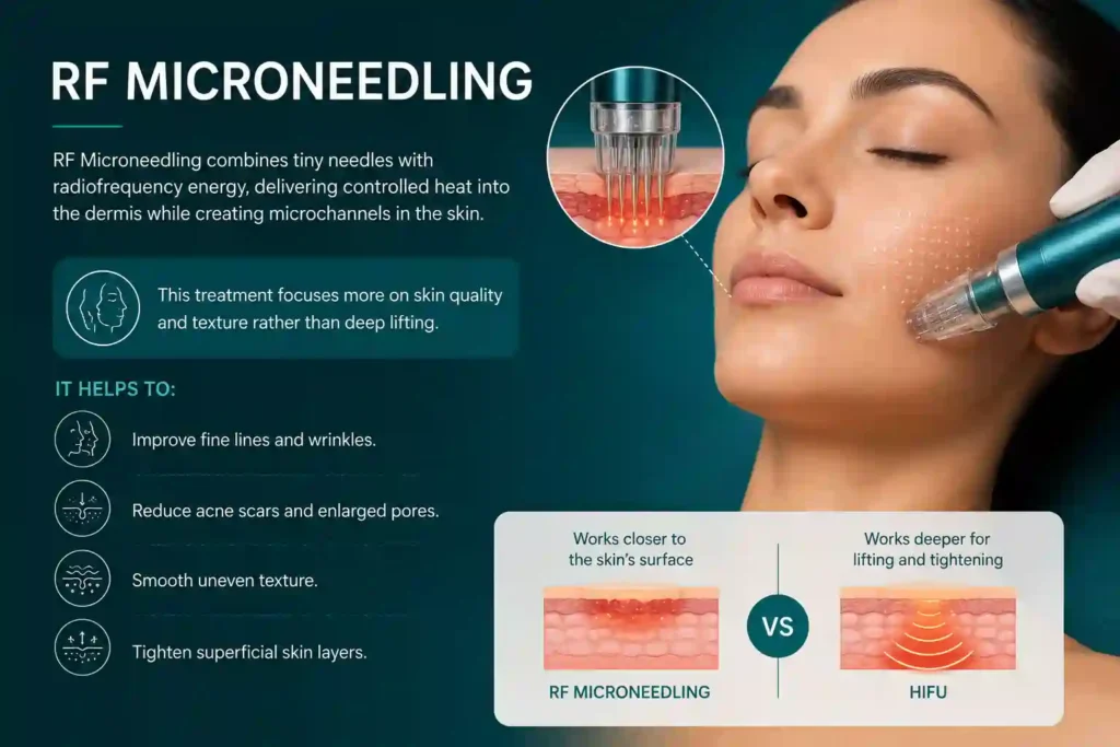What Does RF Microneedling Do That HIFU Alone Cannot Bellshill