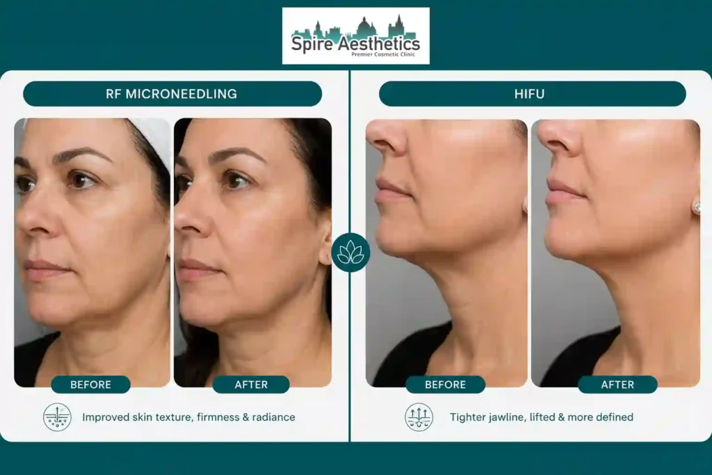 Can RF Microneedling and HIFU Be Combined Bellshill?
