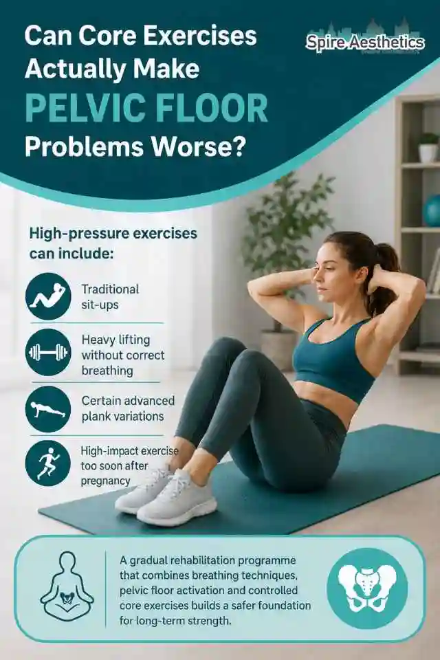 Can Strengthening Your Core Alone Actually Make Pelvic Floor Problems Worse Bellshill?
